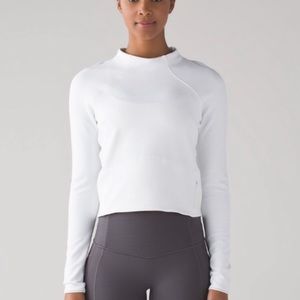 Lululemon Hill and Valley Mock Neck
